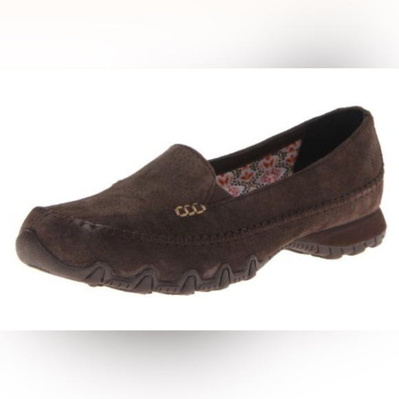 🌹SKETCHERS BIKERS PEDESTRIAN MEMORY FOAM MOCCASIN SHOES - Picture 1 of 7